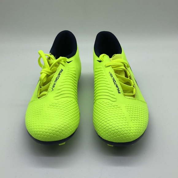 Nike Men's Phantom Venom Club FG Cleats Neon Black AO0577-717 - Picture 3 of 6